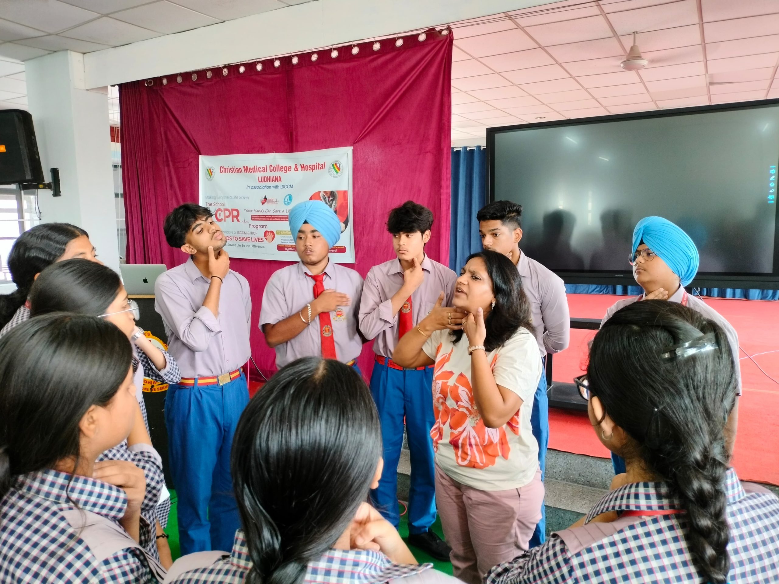 Activity on Life Saving Skills